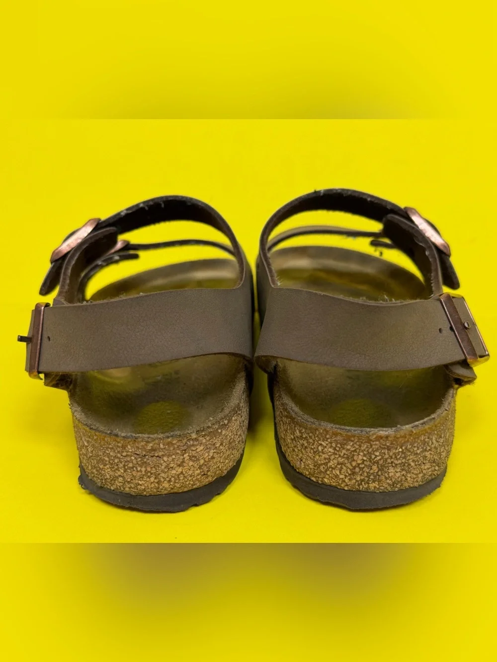 Birkenstock Unisex Milano Birkibuc Mocha Sandals EU41/W10-10.5/M8-8.5